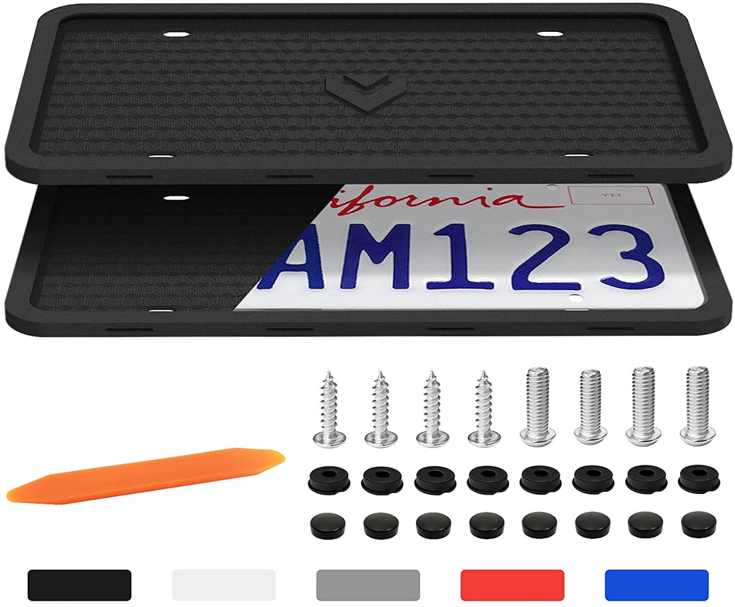 Silicone License Plate Frames AUJEN